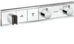 hansgrohe Fertigmontageset RainSelect UP-THM, m i. Brauseha., 2 Verbr., we/vc