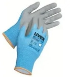 uvex Schutzhandschuhe uvex phynomic C5, Innenhand und Fingerspitzen mit