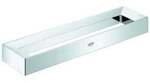 Grohe Handtuchring Selection Cube eckig, verdeckte Befestigung, chrom