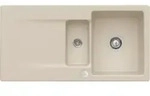 V&B Sp&uuml;le Siluet 60 R m Abl.garn, rd m Exzenter, almond C-plus