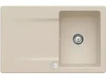 V&B Sp&uuml;le Siluet 45 m Abl.garn, Exzenter, almond CeramicPlus
