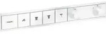 hansgrohe Fertigmontageset RainSelect UP-Thermostat, 4 Verbraucher, mattwei&szlig;