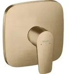 hansgrohe Fertigmontageset Talis E UP-Brause-Einhebelmischer, 1 Verbr., brushed