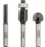 STIER Fr&auml;ser-Set 3-teilig 6 mm