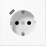 Jung SCHUKO Steckdose mit USB Typ C LS1520-18CWW
