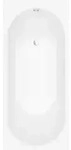 V&B Rechteck-Badewanne Oberon 2.0 180x80cm, stone white