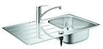 Grohe Einbausp&uuml;le-Set K200 Eurosmart 86x50cm, 1 Be, m EH-Sp&uuml;ltischarmatur, ES
