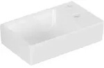V&B Handwaschbecken AVENTO 36x22cm, 1 HL, o &Uuml;berlauf, links, wei&szlig;
