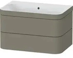 Duravit M&ouml;belwaschtisch-Unterschrank Happy D.2 Plus 77,5x49cm, o HL, st-g s-matt, 2