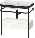 Duravit M&ouml;belwaschtisch-Kombi Happy D.2 Plus 77,5x49cm, o HL, w g, m Konso, 1 Lad