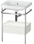 Duravit M&ouml;belwaschtisch-Kombi Happy D.2 Plus 57,5x49cm, o HL, No w m, m Kons, 1 Lad