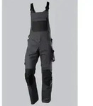 BP&reg; Latzhose mit Kniepolstertaschen, anthrazit/schwarz, Gr. 54, L&auml;nge n