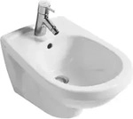 V&B Gustavsberg Wand-Bidet Saval 2.0 wei&szlig;, mit Hahnloch und &Uuml;berlauf