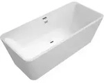 V&B Rechteck-Badewanne Squaro Edge 12 Duo 180x80cm, st. wh., m Multipl. Trio, vc