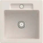 V&B Sp&uuml;le Siluet 50 S m Abl.garn, Hand., crema CeramicPlus