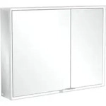 V&B Spiegelschrank MY VIEW NOW 100x75x16,8cm, LED, 2 T, Ein-/Ausschalt.