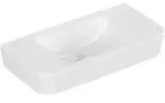 V&B Handwaschbecken O.NOVO Compact 50x25cm, o. &Uuml;L, ohne Hahnloch, wei&szlig;