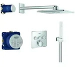 Grohe Unterputz-Duschsystem Grohtherm Smartcontrol chrom