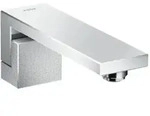 hansgrohe Wanneneinlauf Axor Edge A 190mm, Wandmont., Diamantschl., chr