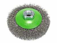 Bosch Kegelbürste Clean for Inox gewellt rostfrei 100 mm 0,35 mm 12500 U/min M14