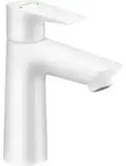 hansgrohe Waschtisch-Einhebelmischer 110 Talis E ohne Ablaufgarnitur, mattwei&szlig;