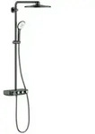 Grohe Duschsystem Euphoria SmartC 310 Duo h grap g, m AP-Thermostat, Arm 45cm schw