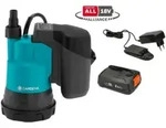Gardena Akku-Klarwass.-Tauchpumpe 2000/2 18V P4A Ready-To-Use Set