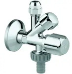 Grohe WAS-Kombi-Eckventil 1/2", chr, selbstdicht. Anschlussgewinde