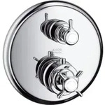 hansgrohe Fertigmontageset Axor Montreux UP-THM, m Absperrventil, Kreuz, brush. ni.