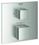Grohe Fertigmontageset Grohtherm Cube UP-Br-THM, m int. 2-W.-Umstg., superst.