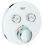 Grohe Fertigset Grohtherm Smartcontrol UP-THM, 2 Absperrventil, rund, moon white