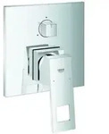 Grohe Fertigmontageset Eurocube UP-EHM, mit 3-Wege-Umstellung, chrom
