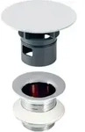 Geberit Ablaufventil G 1 1/4x80mm, hgl-vc, m fr. Ausl, hgl-vc
