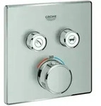 Grohe Fertigset Grohtherm Smartcontrol superst., eck, UP-THM, 2 Absperrventile