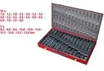 KS Tools HSS-R Spiralbohrer-Satz, 230-teilig, 1-13mm