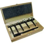 Forstnerbohrersatz BLACK SHARK PRO 6-tlg.D.35,40,50,60,68 mm+Verl.FISCH-TOOLS