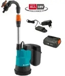 Gardena Akku-Regenfasspumpe 2000/2 18V P4A Ready-To-Use Set