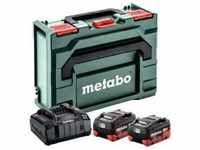 Metabo Basis-Set 2x LiHD 10Ah + ASC 145 + metaBOX