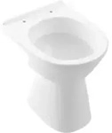 V&B Stand-WC, Tiefsp&uuml;ler VICARE 35,5x48cm, D-Flush, Abg. waag., wei&szlig;