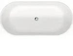 Duravit Badewanne D-Neo 160x75x45cm, frei., m &Uuml;L, 2 RS, matt-we