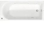 Duravit Rechteck-Whirlwanne D-Neo 180x80cm, EB-Version, 1 RS, wei&szlig;