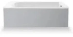 Duravit Rechteck-Badewanne D-Neo 180x80x46,5cm, EB-Version, 1 RS, wei&szlig;