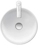 Duravit Aufsatzwaschtisch D-Neo d 40cm, o. HL, &Uuml;L, Hahnlochbank, wei&szlig;