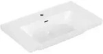 V&B Schrank-Waschtisch Subway 3.0 80x47cm, eck., m 1 HL/mit &Uuml;berlauf, wei&szlig;