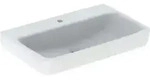 Geberit Waschtisch Renova Plan 75x48cm, Hahnl. mit., o. &Uuml;L, we. K-Tect