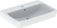 Geberit Waschtisch Renova Plan 70x48cm, Hahnl. mit., m &Uuml;L, we. KeraTect