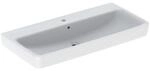 Geberit Waschtisch Renova Plan 100x48cm, Hahnl. mit., m &Uuml;L, we. K-Tect