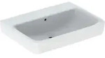 Geberit Waschtisch Renova Plan 65x48cm, o. Hahnloch, mit &Uuml;berlauf, wei&szlig;