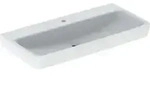 Geberit Waschtisch Renova Plan 100x48cm, Hahnl. mit., o. &Uuml;berlauf, wei&szlig;