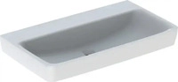 Geberit Waschtisch Renova Plan 85x48cm, o. Hahnl., o. &Uuml;L, wei&szlig; KeraTect